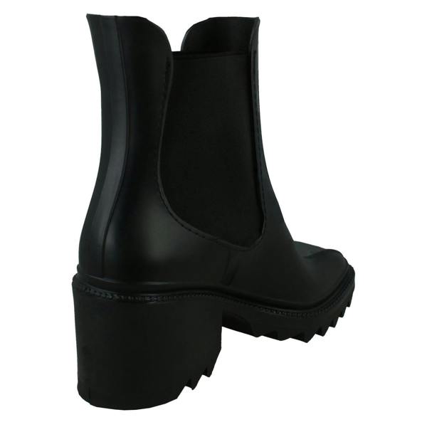 Spot On Ladies Spot On Chunky Heel Ankle Boots X1267