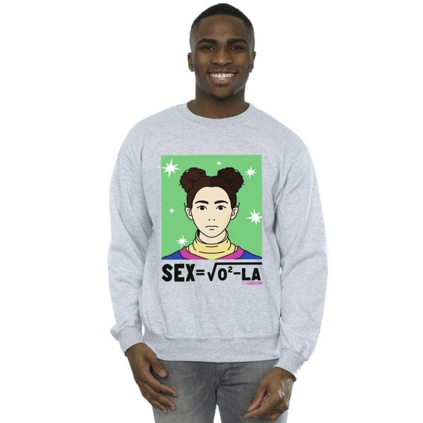 Netflix Mens Sex Education Ola Sex Equation Sweatshirt - Sports Grey