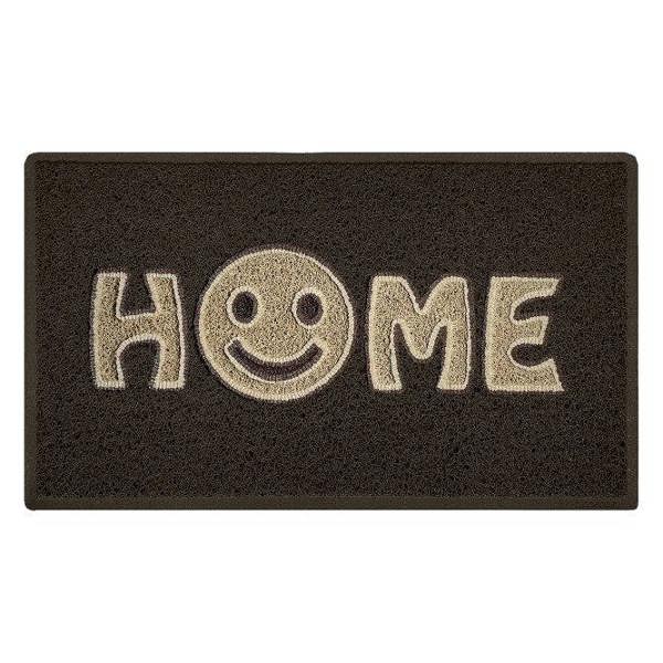 Nicoman Home Smile Inlay Embossed Doormat