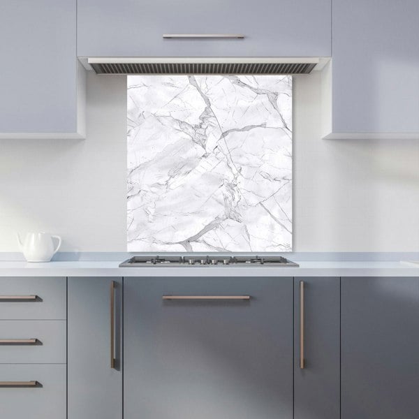 Warren Reed - Designer Light Grey Marble Effect Kitchen Splashback