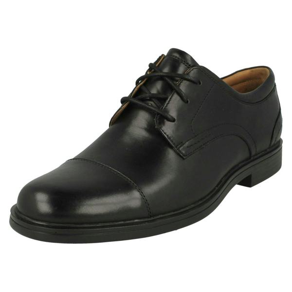 Clarks Mens Clark Formal Lace Up Shoes Un Aldric Cap