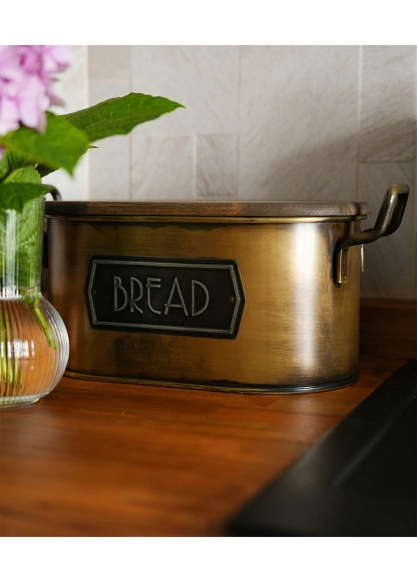 Rozi Gold Bread Bin