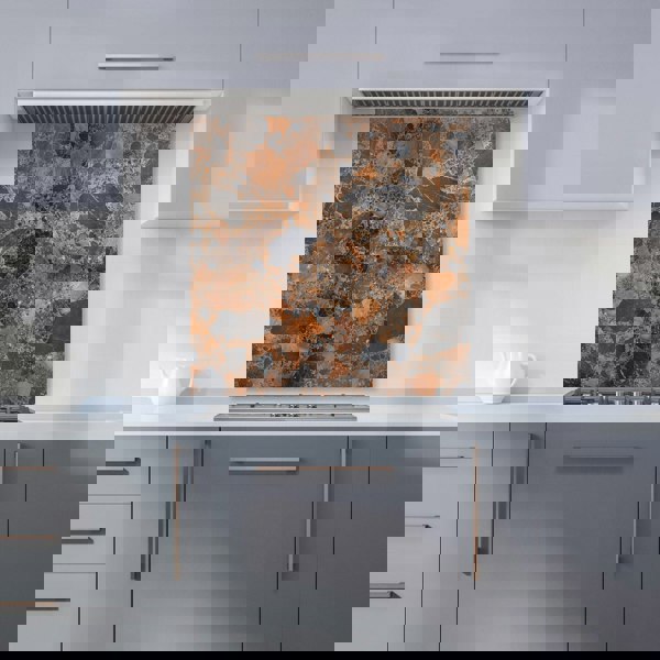 Warren Reed - Designer Copper Quartz Effect Kitchen Splashback