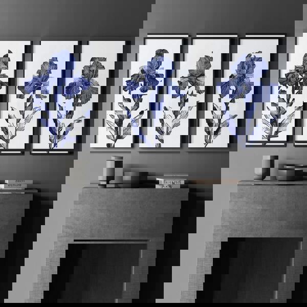 Canvas Pictures For Walls | Set of 3 Botanical Wall art Prints