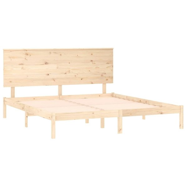 Berkfield Bed Frame Solid Wood 150x200 cm King Size