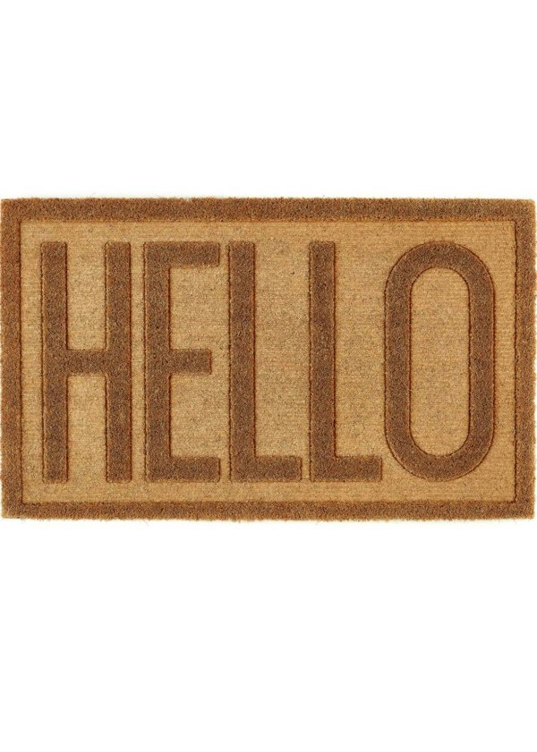 The Rugs Durable Coir Scraper Outdoor Mat | Eco-Friendly