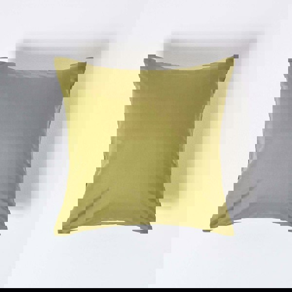 HOMESCAPES Premium 1000 TC Egyptian Cotton Sateen Weave Pillowcase, European Size