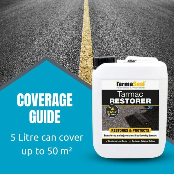 Smartseal Tarmac Restorer, BLACK, 20 Litre