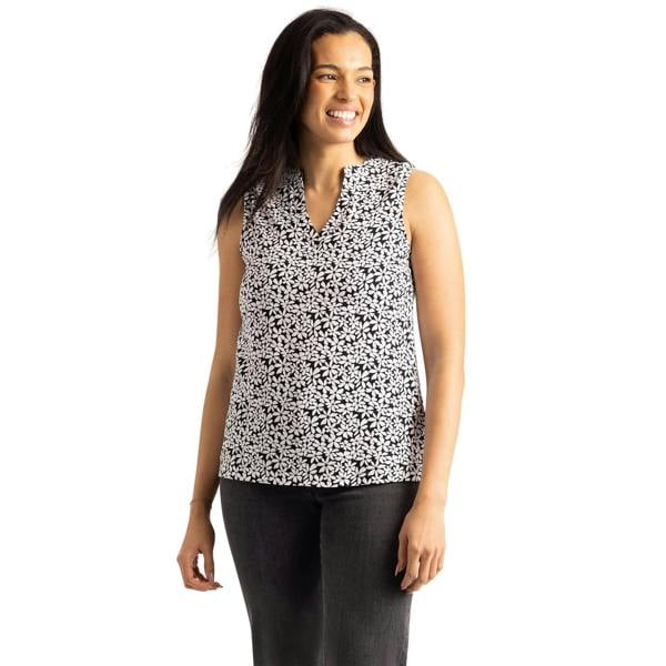 Trespass Womens/Ladies Kaylyn Printed Vest Top - Black - 