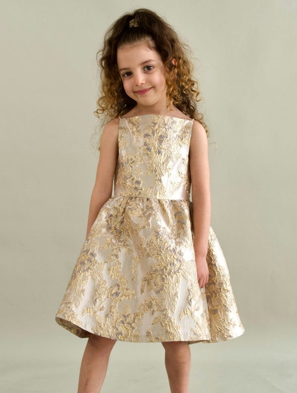 BALOU Girls Jacquard Dress