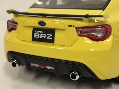 subaru brz gt yellow kyosho ksr18027y 1:18 scale samurai collection