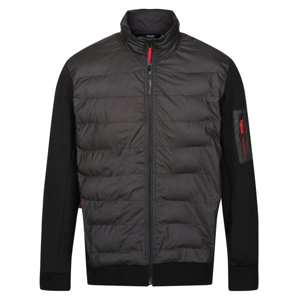 Regatta Mens Colliston Baffled Fleece Jacket - Black