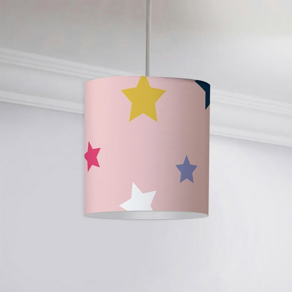 Multi Stars Ceiling or Table Lampshade - Happy Linen Company