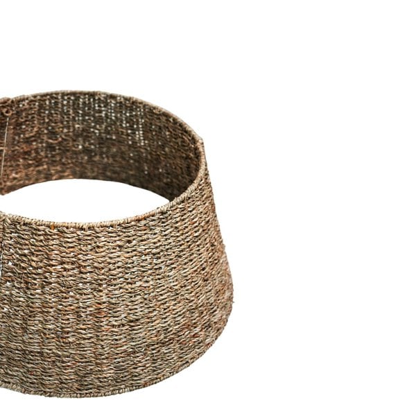 Ivyline Seagrass Foldable Round Tree Skirt Sustainable