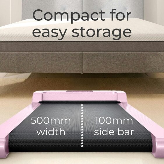 Neo Pink Portable Walking Pad Treadmill