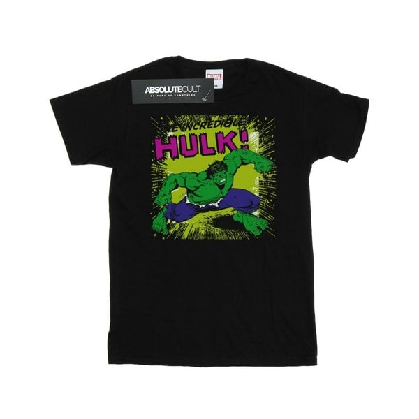 Marvel Mens Incredible Hulk T-Shirt - Black
