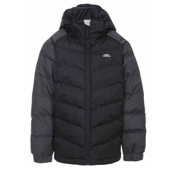 Trespass Childrens Boys Sidespin Waterproof Padded Jacket - Black