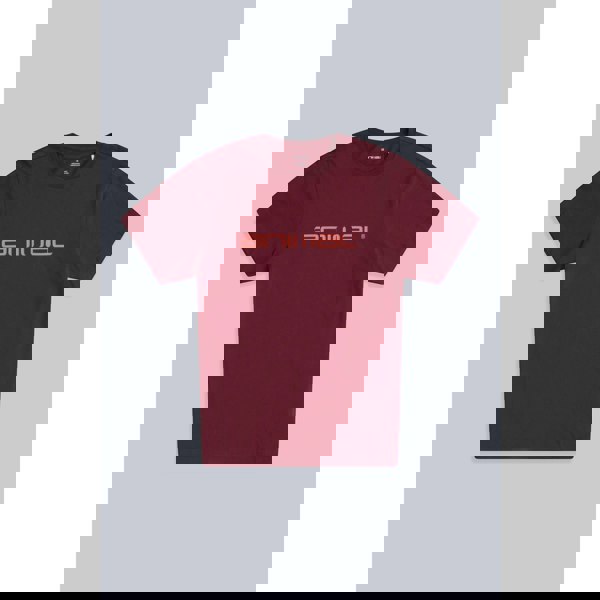 Animal Mens Classico Organic T-Shirt - Dark Burgundy