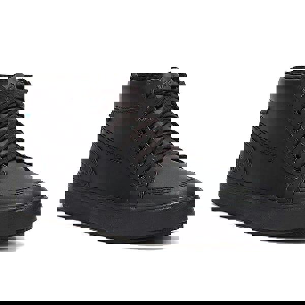 Kickers Tovni Hi Leather Mens Black Shoes - 116225