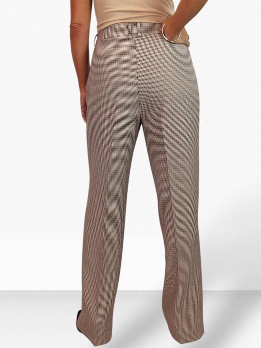 Paulo Due Women's Houndstooth 2 Piece Trouser Suit Tailored Blazer