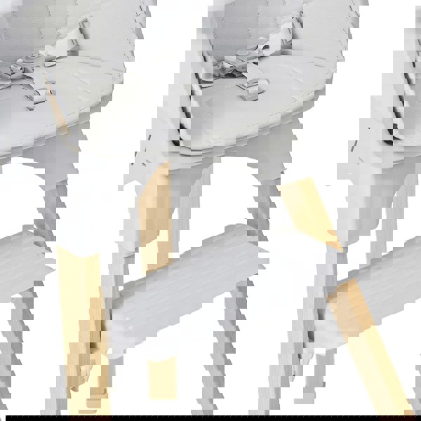 Liberty House Toys Kids High Chair – Grey and Beechwood