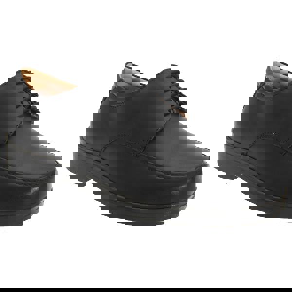 Roamers Mens Extra Wide Fitting Lace Tie Shoes - Black