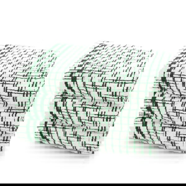 Velosso Check Woven 100% Cotton Easy Care Tea Towels, Pack of 3