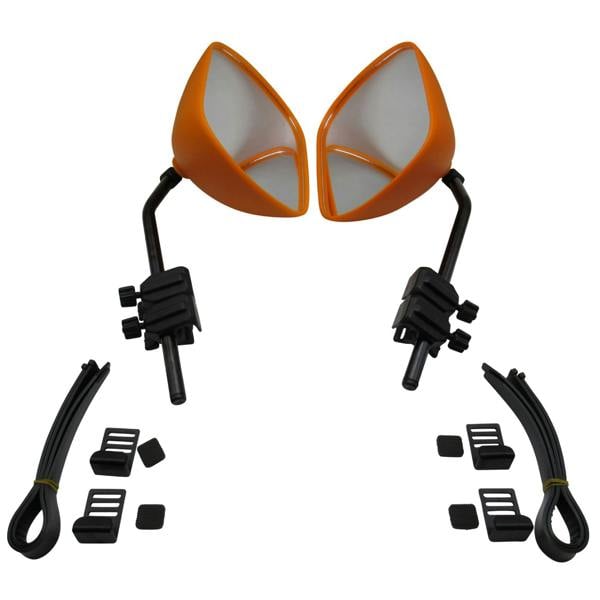 Caravan Flat Towing Mirror X2 (Adjustable Rear View Blind Spot)