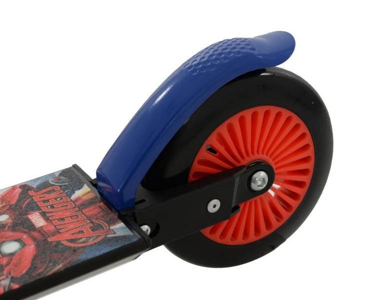 MV Sports Avengers Folding Inline Scooter - Black