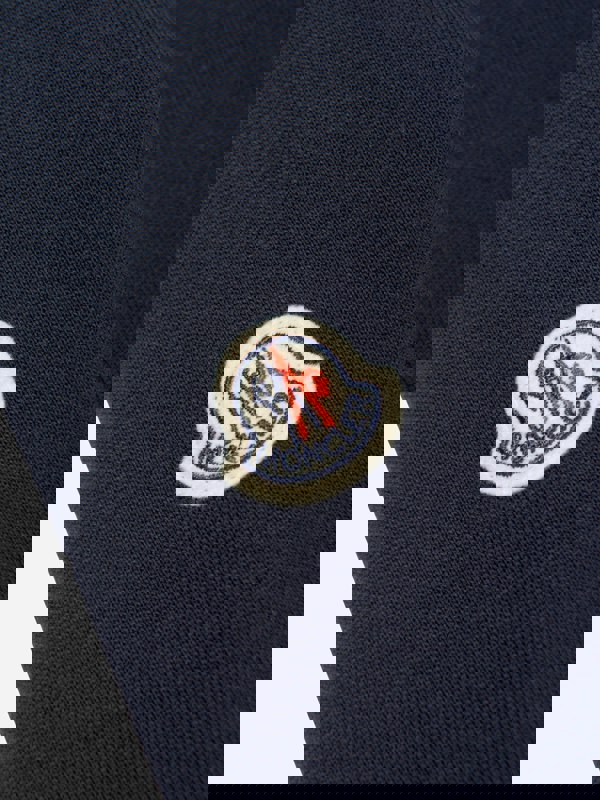 Moncler Enfant Boys Branded Sweatshirt in Navy