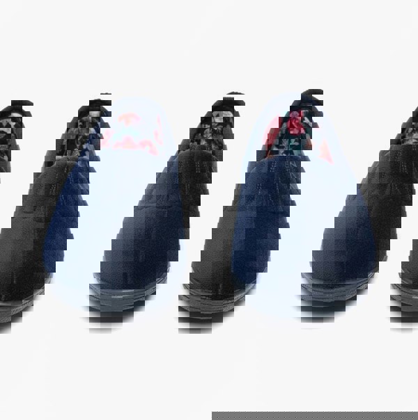 Sleepers ZARA Womens Full Slippers Navy Blue