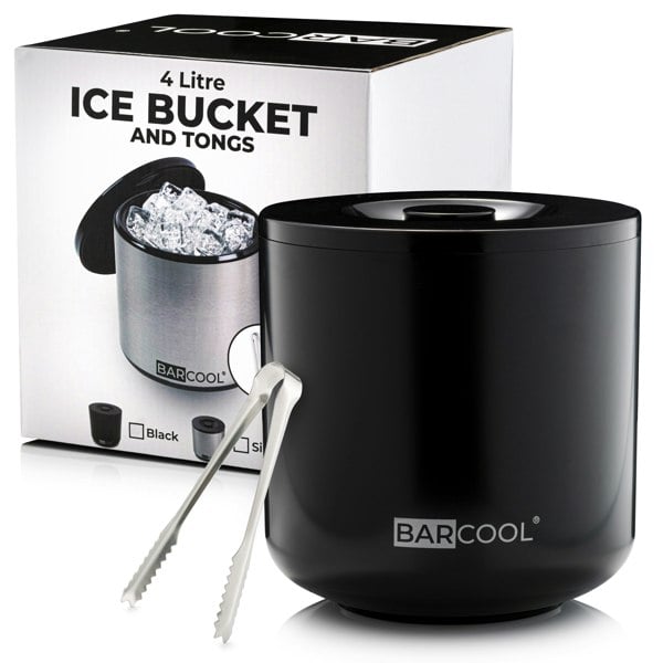 Subcold Barcool 4L Ice Bucket - Round Black