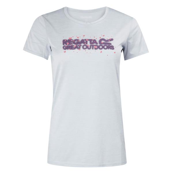 Regatta Womens/Ladies Fingal VIII Logo Marl T-Shirt - Cyberspace - 