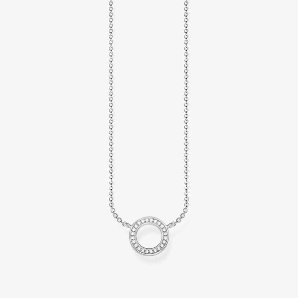 THOMAS SABO Silver Open Circle Necklace KE1650-051-14