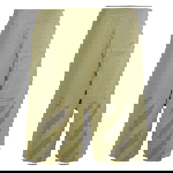Off-White Diag Tab Skate Sweatshorts Dark Sand