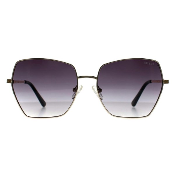 Guess Sunglasses GF6137 32B Gold Grey Gradient