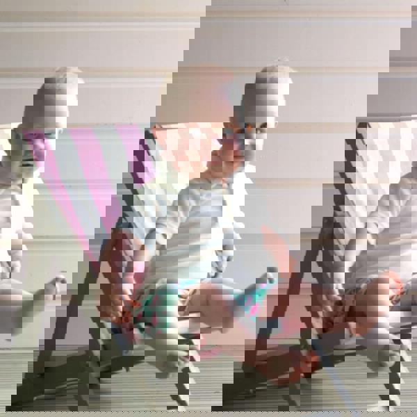 Rachel Riley Green Flamingo Swimshorts