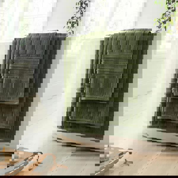 Bianca Hotel Cotton Towel Olive Green