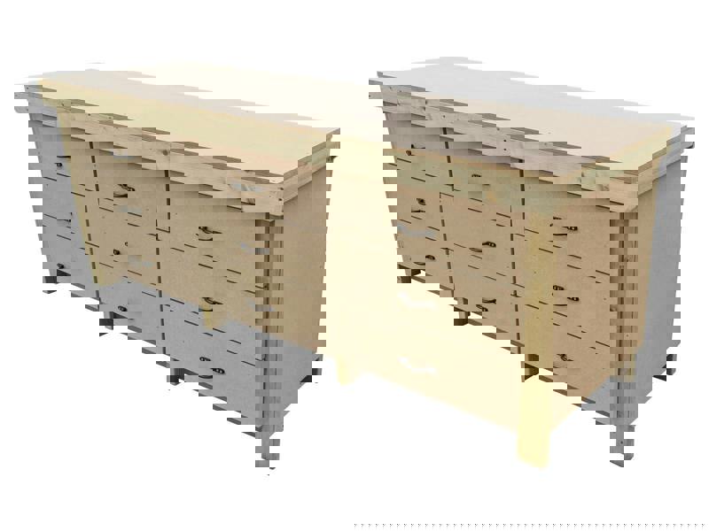 Arbor Garden Solutions Wooden Mdf Top Workbench, Tool Cabinet (V.2) With Drawers