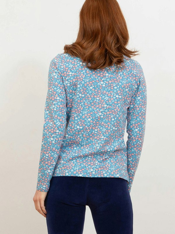 Kite Organic Crawford Roll Neck Jersey Top