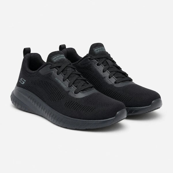 Skechers 108247WE Slip Resistant Work Trainers   in  Black
