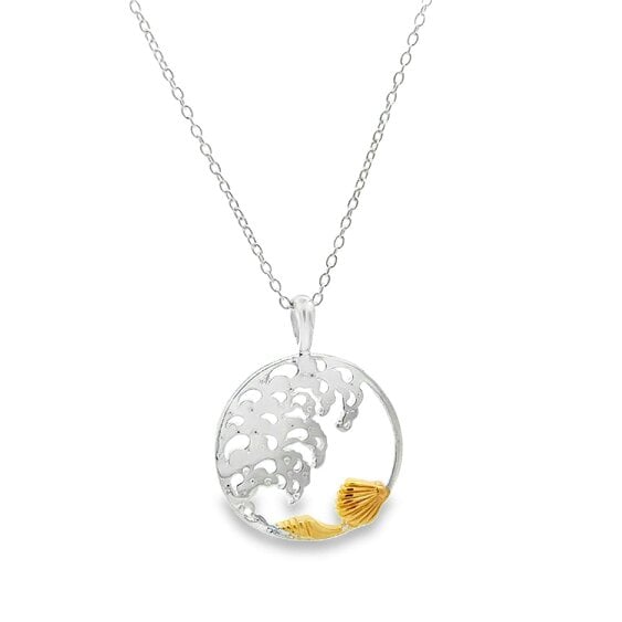 Reeves & Reeves Ocean Wave Necklace
