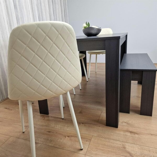 Kosy Koala Dining Table Set with 4 Chairs and a Bench Dining Room and Kitchen table set of 4