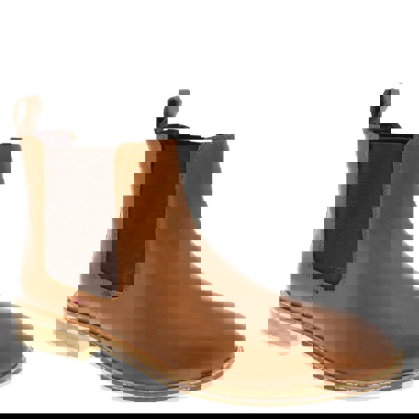 Frank James Bromley Leather Ankle Chelsea Pull On Mens Boots