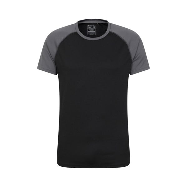 Mountain Warehouse Mens Endurance IsoCool T-Shirt - Jet Black