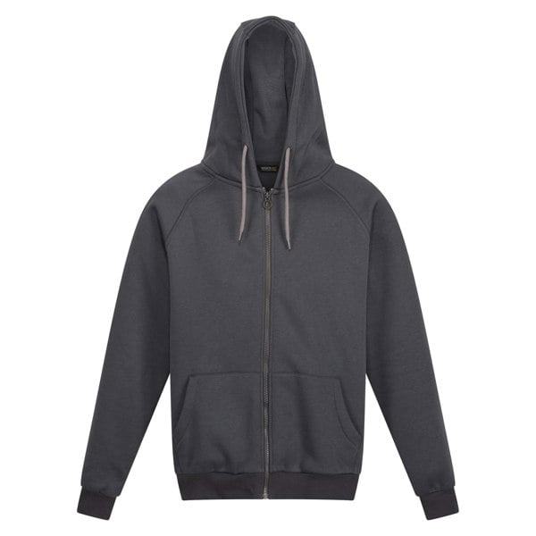 Regatta Mens Pro Full Zip Hoodie - Seal Grey