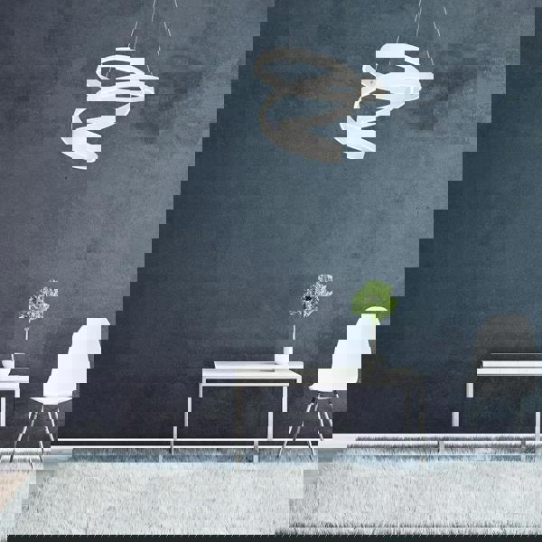 Milagro Pendant Lamp Andromeda White 45W Led