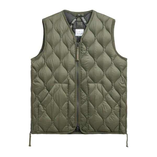 TAION Military V Neck Soft Shell Down Vest