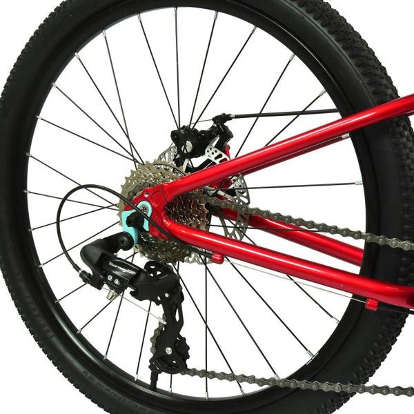 HOY Pentland 24in Kids Bike, 8 Speed - Red