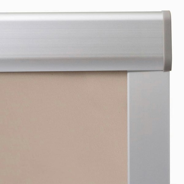Berkfield Blackout Roller Blind Beige SK08
